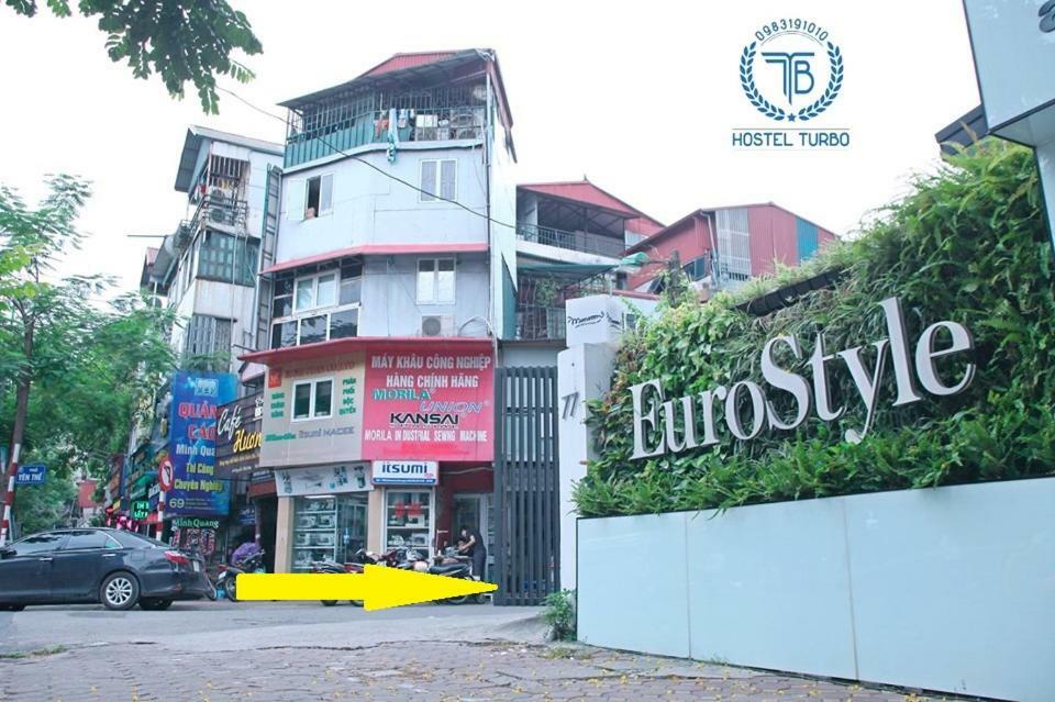 Hostel Turbo Hanoi Esterno foto